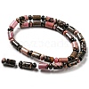 Natural Rhodonite Beads Strands G-M420-C03-02-3