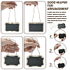 30Pcs 3 Styles Mini Wooden Hanging Chalkboard HJEW-CJ0001-04-3