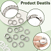 16Pcs Alloy Rhinestone Spring Gate Rings FIND-SP0004-52C-3