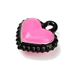 Two-Tone Alloy Enamel Pendants AL-CBA5AB7-03B-2