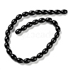 Natural Black Onyx Agate Beads Strands G-NH0019-C05-09-3