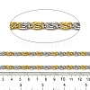 Ion Plating(IP) 304 Stainless Steel Lumachina Chains CHS-C013-02C-GP-2