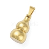 Ion Plating(IP) Openable 304 Stainless Steel Urn Ashes Pendants STAS-D097-15G-2