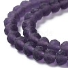 Transparent Glass Beads Strands LS-EGLA-A034-T8mm-MD15-2