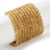 Natural Yellow Apatite Beads Strands GG-CBAE031-A02-4mm-2