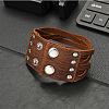 Cowhide Cord Multi-strand Bracelets FS-WGD603F-01-1