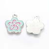 Alloy Enamel Pendants X-EAP073Y-4-2