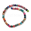 Dyed Natural Regalite/Imperial Jasper/Sea Sediment Jasper Beads Strands G-B124-C04-03-4