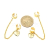 Brass Cuff Earrings EJEW-JE05407-01-2