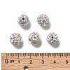 Pave Disco Ball Beads X1-RB-A130-10mm-11-3