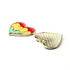 Zinc Alloy Enamel Pendants ENAM-TAC0021-21B-03-2