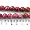 Dyed Natural Regalite/Imperial Jasper/Sea Sediment Jasper Beads Strands G-B124-C03-09-3