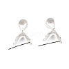 925 Sterling Silver Ice Pick Pinch Bails STER-Z001-018S-2