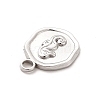 Non-Tarnish 304 Stainless Steel Pendants STAS-F282-07P-3