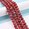 Natural Persian Jade Beads Strands X-G-D434-8mm-08-6