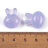 Transparent Epoxy Resin Bunny Decoden Cabochons CRES-P035-03A-3
