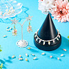 48Pcs 12 Styles Acrylic & Natural Pearl Flower Pendants PALLOY-CW00007-7