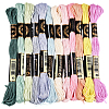 6-Ply Polyester Embroidery Floss OCOR-WH20074-01A-01-1