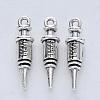 Tibetan Style Alloy Pendants TIBE-R316-096AS-RS-1