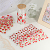 8Pcs 8 Styles PVC Plastic Waterproof Decorative Sticker Labels DIY-SP0004-93E-3