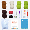 DIY Cactus Knitting Kits DIY-WH0349-151A-3