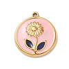 304 Stainless Steel Enamel Pendants SA-CBA46B2-01G-1