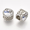 Alloy European Beads MPDL-S067-034P-3