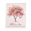 10Pcs 10 Styles Flower Tree Waterproof PET Stickers DIY-G121-03B-5