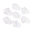 Handmade Foil Lampwork Beads Strands FOIL-T008-02H-2