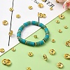 150Pcs 3 Styles Iron Rhinestone Spacer Beads RB-YW0001-13G-6