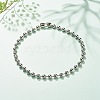 Non-Tarnish 304 Stainless Steel Ball Chains Necklace for Women NJEW-JN03892-01-2