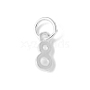 925 Sterling Silver Figure Charms STER-M093-05S-08-1