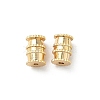 Brass Screw Clasps KK-Z136-44C-G-1