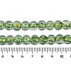 Handmade Foil Lampwork Beads Strands FOIL-K003-06A-13-4