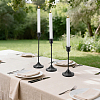 3Pcs 3 Styles Metal Candle Holder Sets DIY-WA0001-37G-7