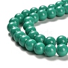 Painted Glass Beads Strands X-DGLA-S071-8mm-B31-3