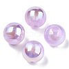 ABS Plastic Imitation Pearl Beads PACR-N013-01B-06-2