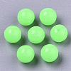 Luminous Acrylic Beads MACR-N008-25-6MM-2