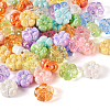 70Pcs 14 Colors Opaque & Transparent Acrylic Beads OACR-TA0002-78-2