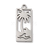 Non-Tarnish 304 Stainless Steel Pendants STAS-U010-15P-1