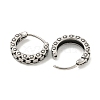 316 Surgical Stainless Steel Hoop Earrings for Women and Men EJEW-D096-15C-AS-2