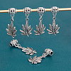 CHGCRAFT 50Pcs Tibetan Style Alloy Pendants FIND-CA0005-66-5