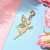 Fairy 201 Stainless Steel Pendant Decoration HJEW-JM02835-02-2