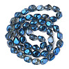 Electroplate Glass Beads Strands EGLA-N008-016-B02-2