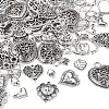 120PCS Tibetan Style Alloy Charms TIBEP-TA0001-31-12