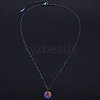 201 Stainless Steel Pendants Necklaces NJEW-S105-JN627-8-2