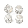 Alloy Rhinestone Clay Pave Beads ALRI-D300-01S-01-1