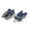 Natural Sodalite Pendants G-G115-01E-2