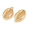 Ocean Theme Brass Charms KK-F902-07D-G-2