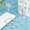 12pcs 2 Colors 304 Stainless Steel Bead Frames STAS-UN0023-58-3